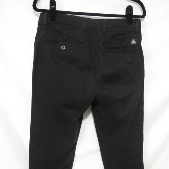 ZARA | size 30 | Black Cotton Denim | Button and Zipper Closure - Picture 13 of 16